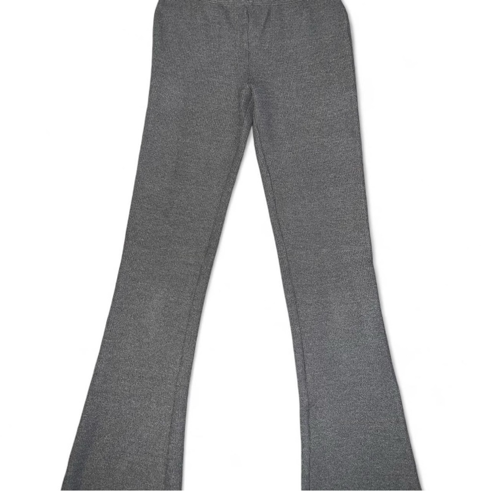 Urban Outfitters Grey Knit Flared Leggings
